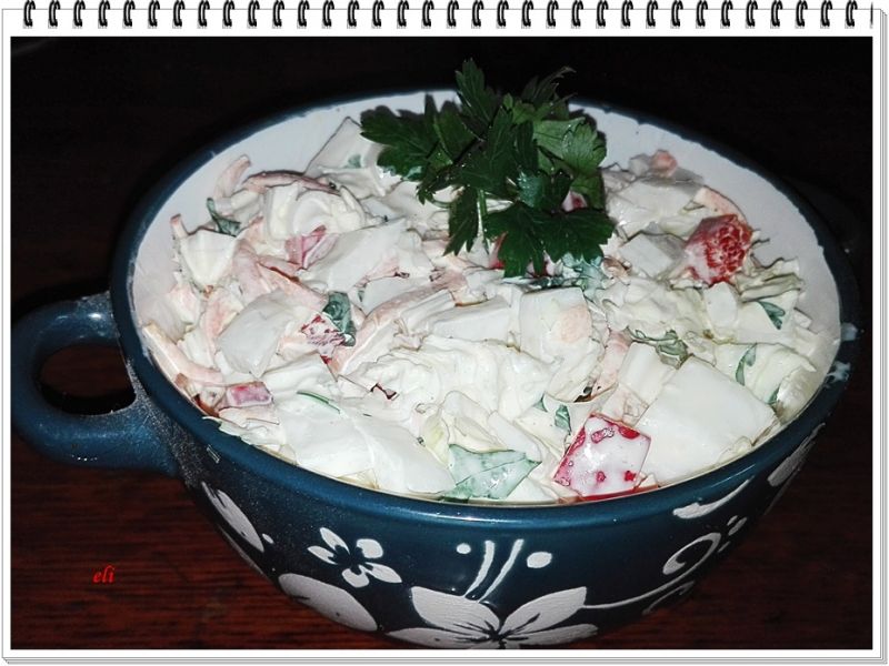 Surówka Eli z kapusty pekińskiej