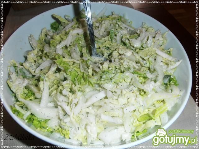 Surówka mocno czosnkowa Surówka mocno czosnkowa