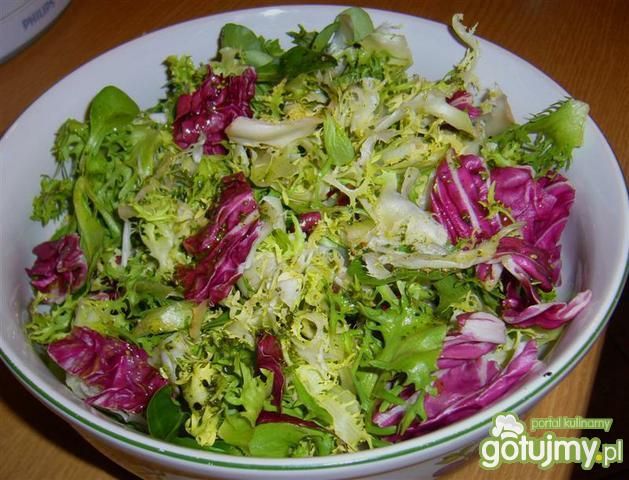 Surówka na grilla z ziołami i miodem