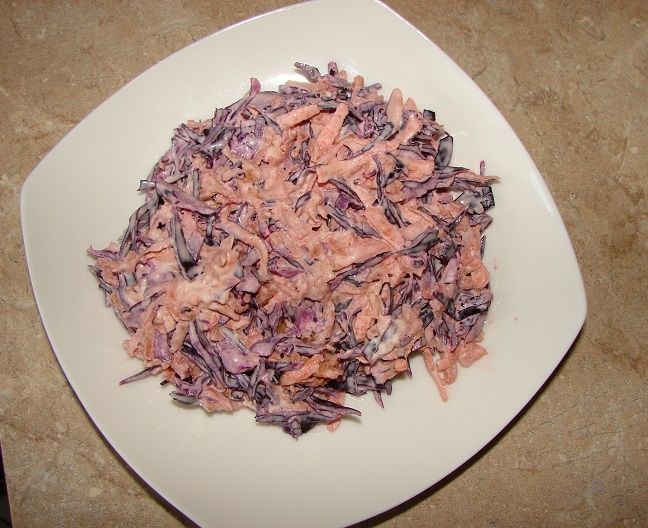 Surówka obiadowa z majonezem Surówka obiadowa z majonezem