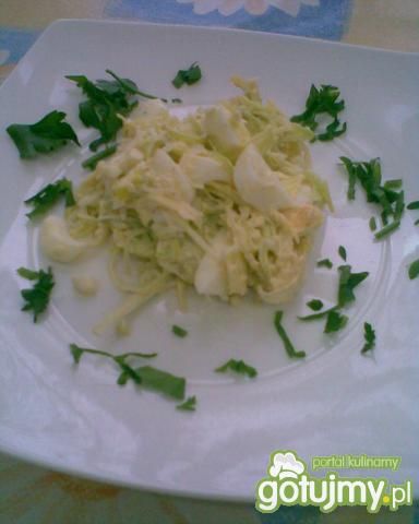 Surówka obiadowa z pora.