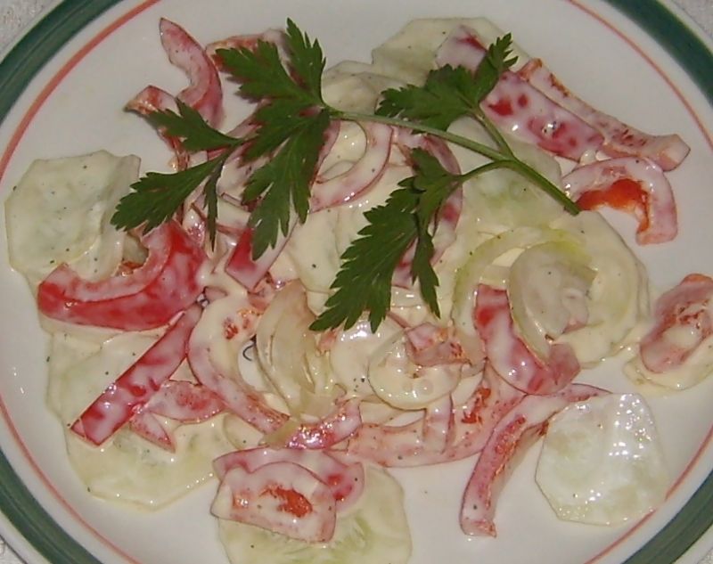 Surówka ogórkowa Surówka ogórkowa