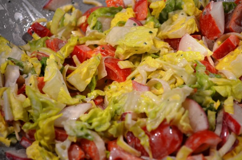 Surówka rzymska z papryką