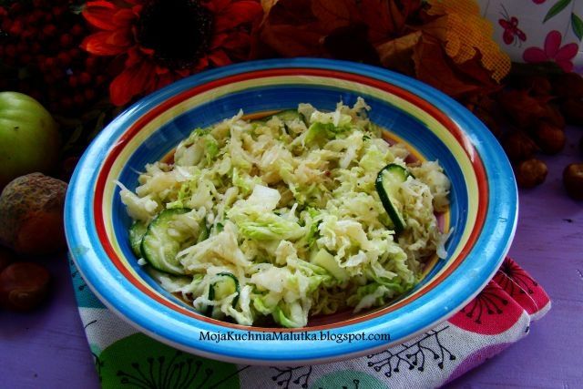 Surówka selerowa z kapustą  Surówka selerowa z kapustą