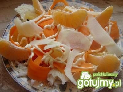 Surówka trochę egzotyczna Surówka trochę egzotyczna