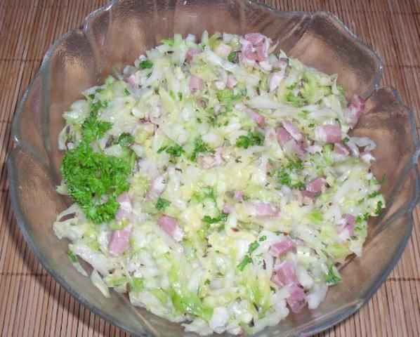 Surowka z bialej kapusty calkiem inaczej