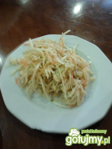 Surówka z białej kapusty i selera Surówka z białej kapusty i selera