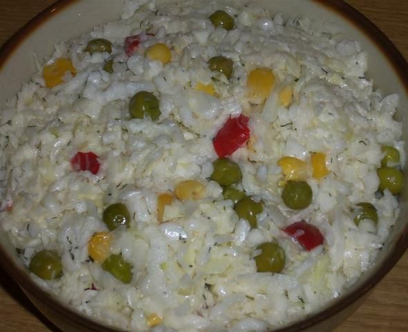 Surówka z białej kapusty inaczej