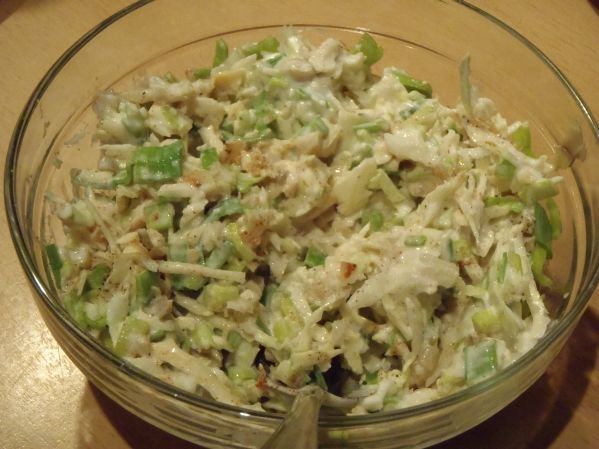 Surówka z białej kapusty z pieczarkami Surówka z białej kapusty z pieczarkami