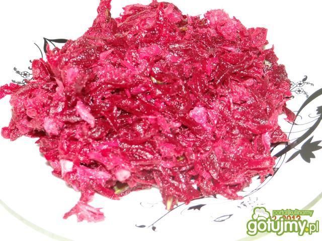 Surówka z buraczków i tuńczyka