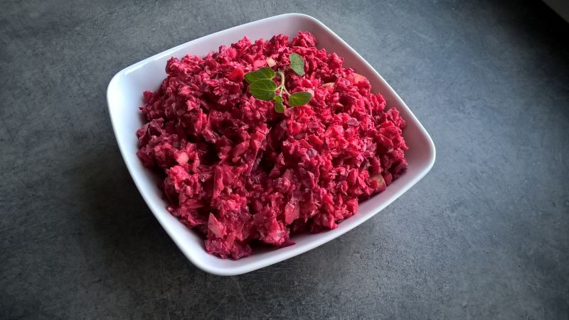 Surówka z buraka i marchewki Surówka z buraka i marchewki