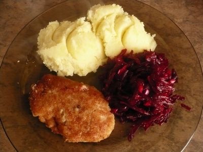 Surówka z buraków i cebuli