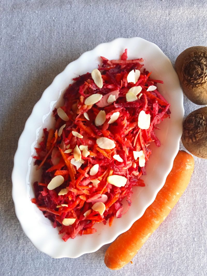 Surówka z buraków i marchewki