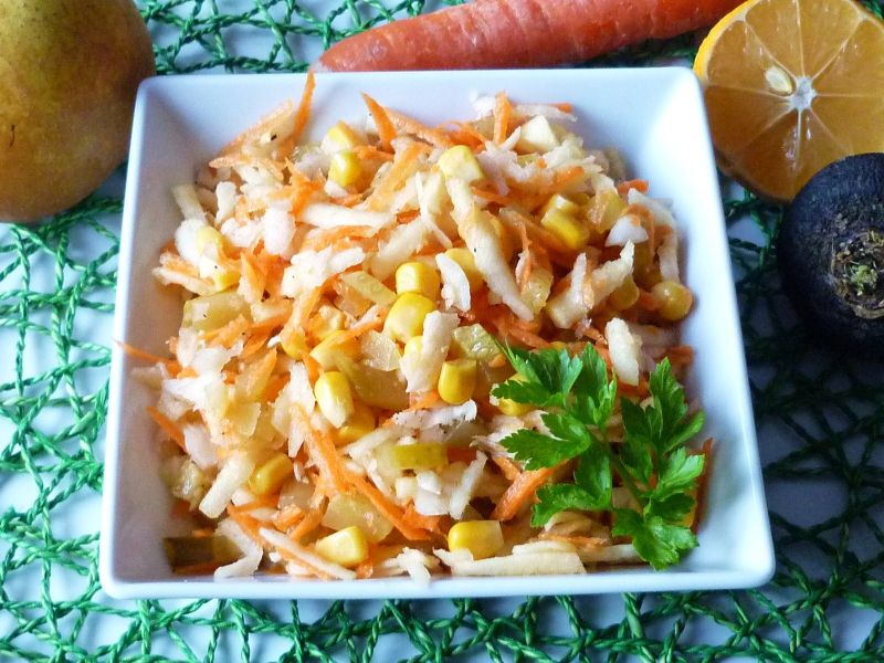 Surówka z czarnej rzepy Surówka z czarnej rzepy