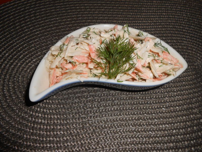 Surówka z czarnej rzepy i marchewki