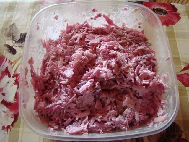 Surówka z czerwonej kapusty