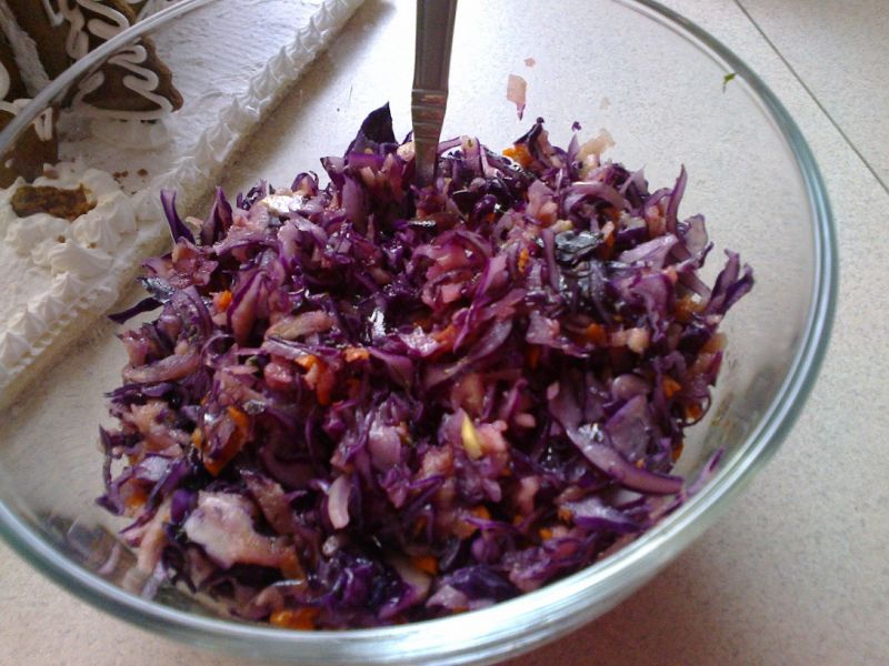 Surówka z czerwonej kapusty Surówka z czerwonej kapusty