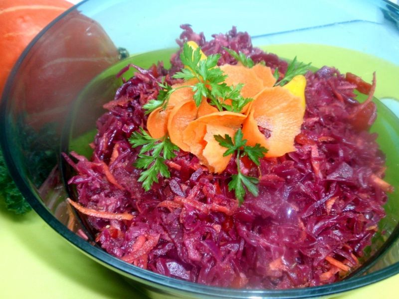 Surówka z czerwonej kapusty Surówka z czerwonej kapusty