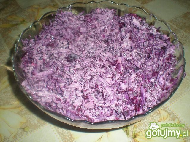 Surówka z czerwonej kapusty Surówka z czerwonej kapusty