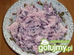 Surówka z czerwonej kapusty wg Wafelek Surówka z czerwonej kapusty wg Wafelek