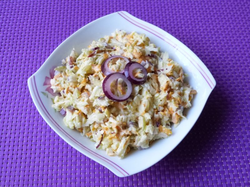 Surówka z dyni i kapusty