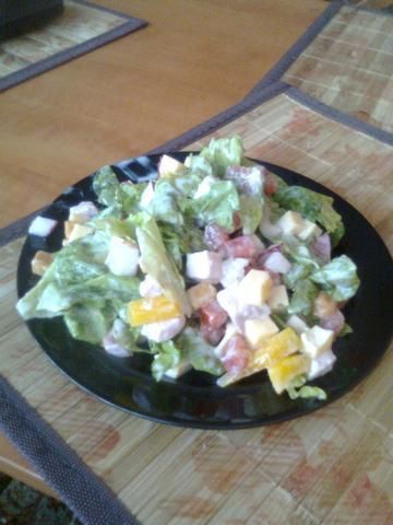 Surówka z grzankami