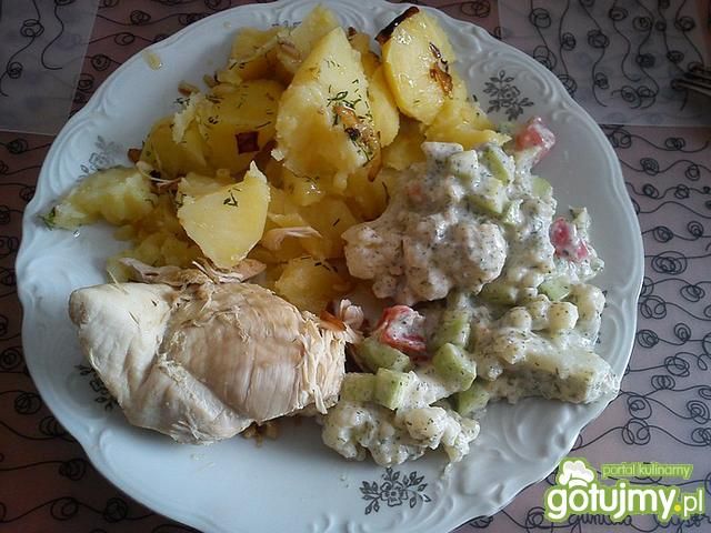 Surówka z kalafiorem do obiadu