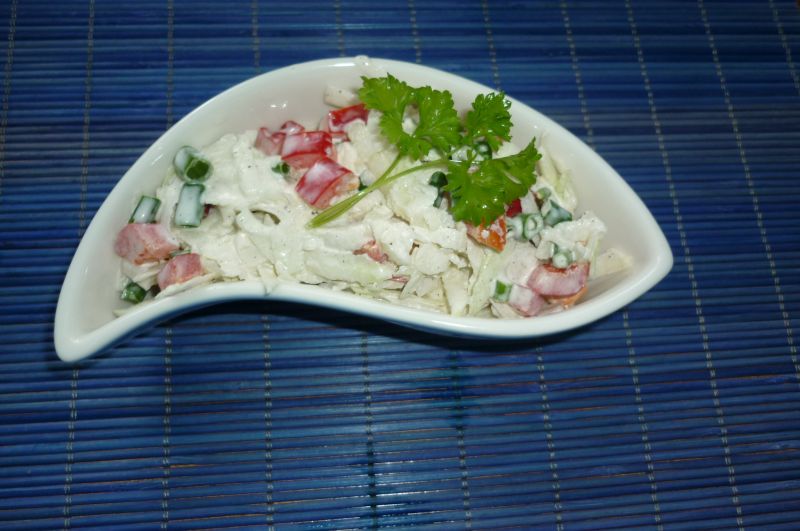 Surówka z kalarepy z papryką