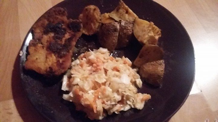 Surówka z kapusty białej z sosem vinegret