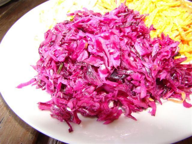 surówka z kapusty czerwonej  surówka z kapusty czerwonej
