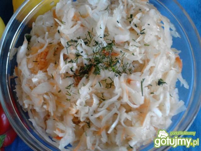 Surówka z kapusty kiszonej 10 Surówka z kapusty kiszonej 10