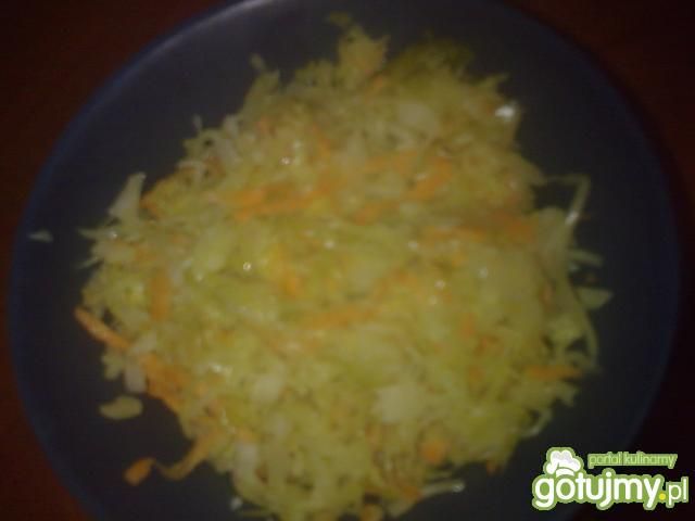 Surówka z kapusty kiszonej 2 Surówka z kapusty kiszonej 2