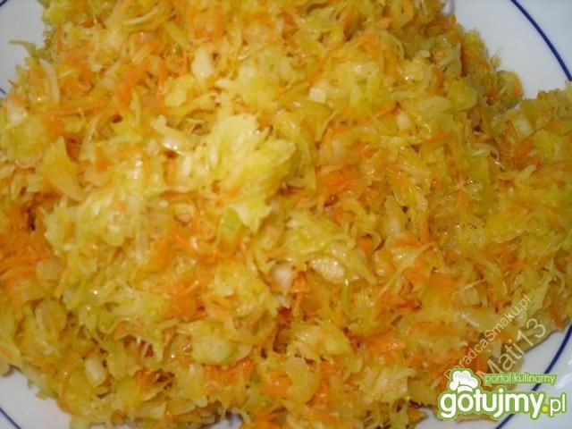 Surówka z kapusty kiszonej