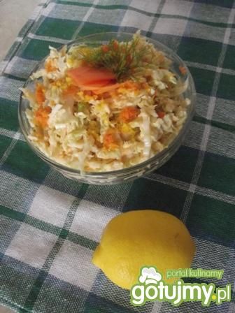 Surówka z kapusty, marchwi i jabłka Surówka z kapusty, marchwi i jabłka