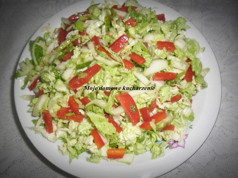 Surówka z kapusty pekińskiej Surówka z kapusty pekińskiej