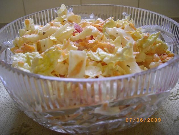 Surowka z kapusty pekinskiej