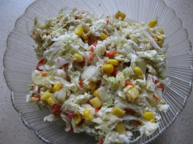 Surówka z kapusty pekińskiej Surówka z kapusty pekińskiej