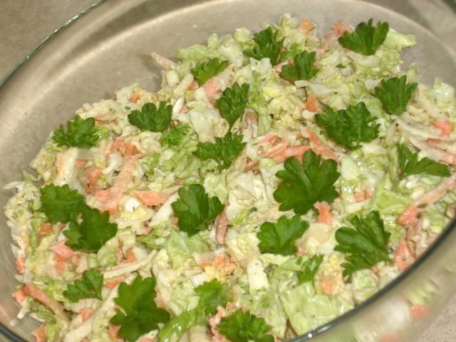 Surówka z kapusty pekińskiej