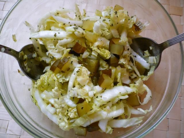 Surówka z kapusty pekińskiej Surówka z kapusty pekińskiej