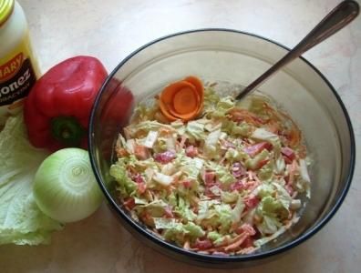 Surówka z kapusty pekińskiej