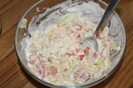 Surówka z kapusty pekińskiej