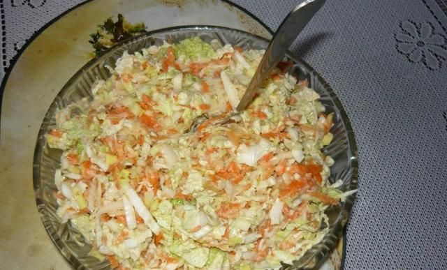 Surówka z kapusty pekińskiej