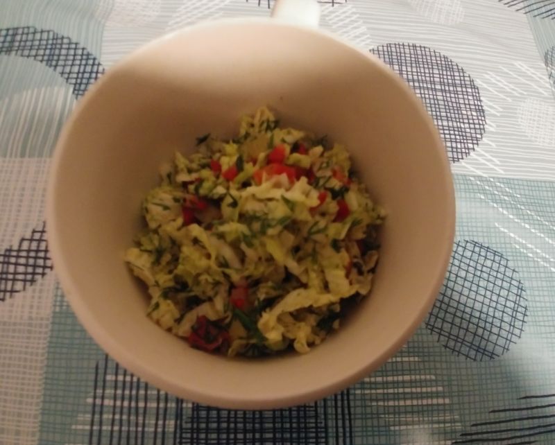 Surówka z kapusty pekińskiej