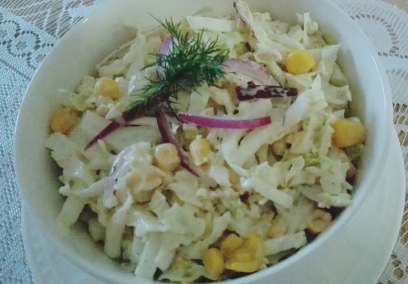 Surówka z kapusty pekińskiej