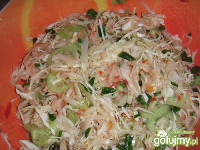 Surówka z kapusty pekińskiej
