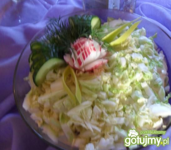 Surówka z kapusty pekińskiej Danuty