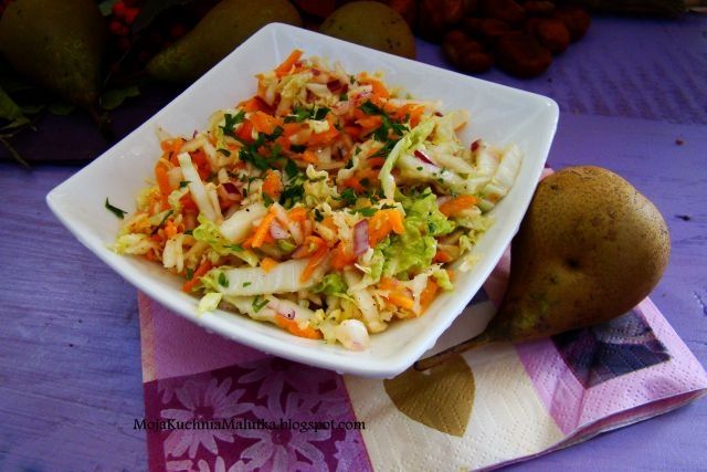 Surówka z kapusty pekińskiej Ewy 