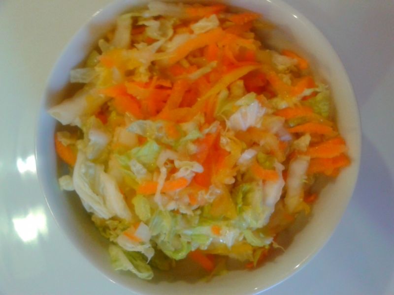 Surówka z kapusty pekińskiej i dyni Surówka z kapusty pekińskiej i dyni