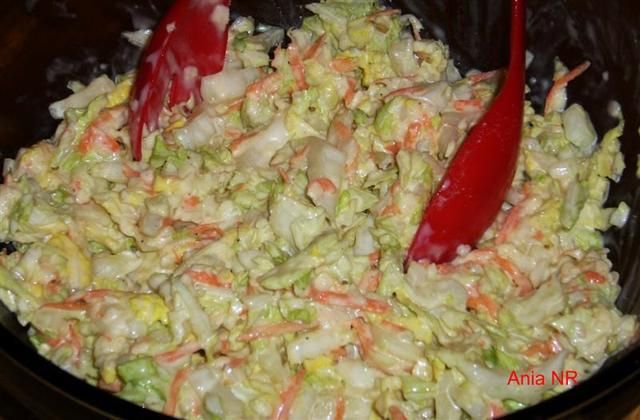 Surówka z kapusty pekińskiej pyszna