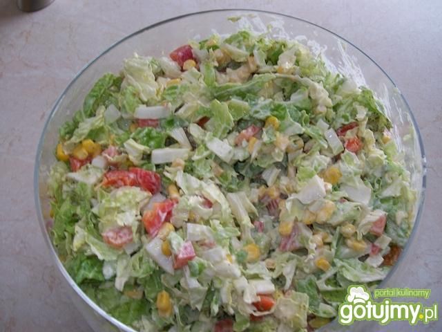 Surówka z kapusty pekińskiej wg Madi Surówka z kapusty pekińskiej wg Madi